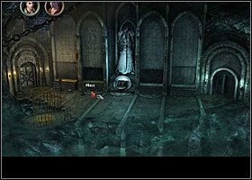 Pozostałe ukryte są w sarkofagach usytuowanych przy ścianie z posągiem - Naczynie ofiarne | Rozdział 6 | Black Mirror III - Black Mirror III - poradnik do gry