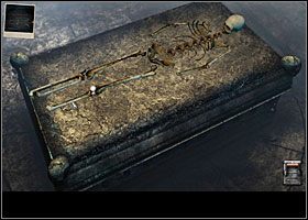 Pozostała już tylko (podwójna) prawa kość podudzia (13) - Układanie szkieletu | Rozdział 6 | Black Mirror III - Black Mirror III - poradnik do gry