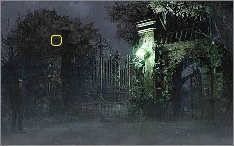 Spalony pokój Batesa - rysunek ten można odblokować w rozdziale drugim (ewentualnie w szóstym, istotne jest, aby była noc), kiedy po zdobyciu zdjęcia Angeliny Adrian dociera do Black Mirror - Zdjęcia (01-10) | Dodatki | Black Mirror III - Black Mirror III - poradnik do gry