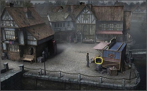 Posterunek policji w Willow Creek - szkic ten można odblokować w rozdziale czwartym (ewentualnie w następnych, a nawet na upartego wcześniej - warunkiem jest, by było to po tym, jak na rynku miasteczka pojawił się Matt, i stało się za dnia) - Zdjęcia (01-10) | Dodatki | Black Mirror III - Black Mirror III - poradnik do gry