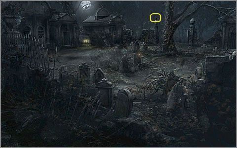 Plebania i tyły kościoła w Warmhill - szkic ten można odblokować w rozdziale pierwszym (ewentualnie w drugim lub szóstym, istotne jest, aby była noc), kiedy po zmroku Adrian opuszcza kościół w Warmhill - Zdjęcia (01-10) | Dodatki | Black Mirror III - Black Mirror III - poradnik do gry