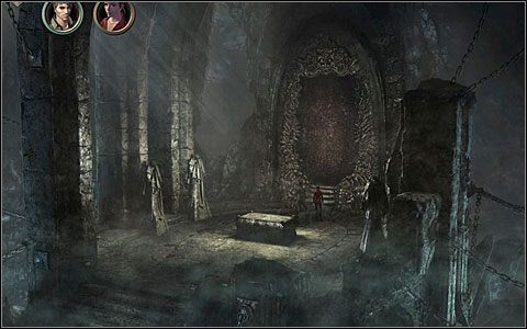 Pieczara ze zwierciadłem Black Mirror - szkic ten odblokowuje się automatycznie w rozdziale szóstym po dotarciu do podziemnej jaskini ze zwierciadłem - Zdjęcia (11-24) | Dodatki | Black Mirror III - Black Mirror III - poradnik do gry