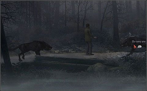 Demoniczne psy piekielne - filmik ten można odblokować, kiedy podczas nocnego spotkania w lesie z demonicznymi psami Adrian nie zdąży przed nimi uciec albo - zamiast uciekać - zdecyduje się nawiązać z nimi dialog - Nagrania (01-16) | Dodatki | Black Mirror III - Black Mirror III - poradnik do gry