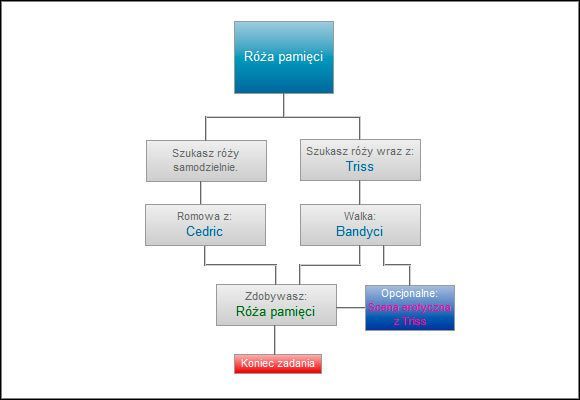 Wybór, czy pójdziesz samodzielnie szukać kwiatu czy też zabierzesz ze sobą Triss jako tako nie ma większego znaczenia w rozgrywce, jednak drugi wybór pozwoli nacieszyć oko sceną erotyczną w bardzo klimatycznym miejscu elfickiej łaźni - Róża pamięci | Ścieżki i konsekwencje - akt 1 | Wiedźmin 2 Zabójcy Królów - Wiedźmin 2: Zabójcy Królów - poradnik do gry