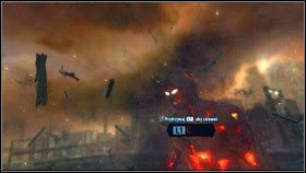 Na jego końcu ponownie przytrzymaj L1, wyceluj w Bestię i wystrzel kilka pocisków - Prolog | Opis przejścia nieSławny inFamous 2 - nieSławny: inFamous 2 - poradnik do gry