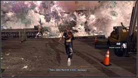 Po kolejnej cut-scence zacznij uciekać w kierunku, z którego przyszedłeś [1] - Prolog | Opis przejścia nieSławny inFamous 2 - nieSławny: inFamous 2 - poradnik do gry