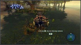 Po przebiegnięciu kilkunastu metrów dojdziesz do dziurawego pomostu [1] - Przeprawa do New Marais | Opis przejścia nieSławny inFamous 2 - nieSławny: inFamous 2 - poradnik do gry