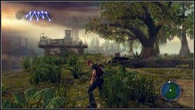 Gdy dotrzesz na drugi brzeg, zostaniesz zaatakowany przez oddział przeciwników [1] - Przeprawa do New Marais | Opis przejścia nieSławny inFamous 2 - nieSławny: inFamous 2 - poradnik do gry