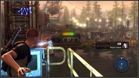 Twoim kolejnym zdaniem jest włączenie maszyny znajdującej się po drugiej stronie jeziora [1] - Przeprawa do New Marais | Opis przejścia nieSławny inFamous 2 - nieSławny: inFamous 2 - poradnik do gry