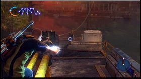 W dalszą drogę udaj się po zniszczonych rurach [1] - Przeprawa do New Marais | Opis przejścia nieSławny inFamous 2 - nieSławny: inFamous 2 - poradnik do gry
