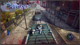 Stań potem na ich miejscu i z tej pozycji zniszcz latający niedaleko helikopter [1] - Dowodzenie szarżą | Opis przejścia nieSławny inFamous 2 - nieSławny: inFamous 2 - poradnik do gry