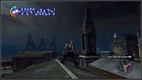 Pokonaj w podobny sposób kolejne grupki wrogów, a otrzymasz zdjęcie z lokalizacją Rdzenia wybuchu [1] - Przewodnik nie człowiek | Opis przejścia nieSławny inFamous 2 - nieSławny: inFamous 2 - poradnik do gry