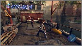 Po rozmowie z Nix udaj się za mutantom do jednej z baz Milicji [1] - Historie z przeszłości | Opis przejścia nieSławny inFamous 2 - nieSławny: inFamous 2 - poradnik do gry