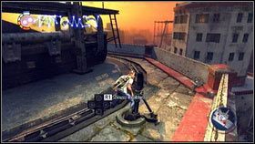 Teraz twoim zadaniem jest wysadzenie dwóch moździerzy zaznaczonych na mapie fortu - Zaatakuj fort | Opis przejścia nieSławny inFamous 2 - nieSławny: inFamous 2 - poradnik do gry