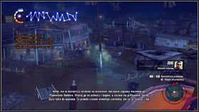 Po rozmowie z wspólnikami, udaj się w zaznaczone na mapie miejsce [1] - Promień Dunbara | Opis przejścia nieSławny inFamous 2 - nieSławny: inFamous 2 - poradnik do gry