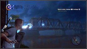 Gdy Cole wchłonie kolejny odłamek, zdobędzie nową umiejętność, którą musisz przetestować [1] - Pole promieni; Wywiad na zajezdni | Opis przejścia nieSławny inFamous 2 - nieSławny: inFamous 2 - poradnik do gry