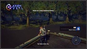 Po wysłuchaniu Kuo udaj się do zaznaczonego na mapie punktu [1] - Zdemaskowanie Bertranda | Opis przejścia nieSławny inFamous 2 - nieSławny: inFamous 2 - poradnik do gry
