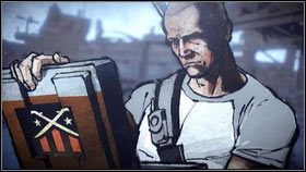 Po walce otwórz sejf [1], a znajdziesz w nim Rdzeń wybuchu [2] oraz walizkę z dokumentami Bertranda - Sztuczni przewodnicy | Opis przejścia nieSławny inFamous 2 - nieSławny: inFamous 2 - poradnik do gry