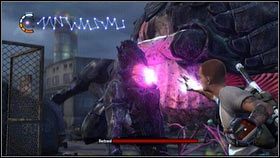 Po pewnym czasie, dotrzesz na miejsce zasadzki, gdzie potwór zostanie unieruchomiony [1] - Demony | Opis przejścia nieSławny inFamous 2 - nieSławny: inFamous 2 - poradnik do gry