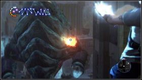 W pewnym momencie w stwora trafi rakieta przygotowana przez rebeliantów [1] - Demony | Opis przejścia nieSławny inFamous 2 - nieSławny: inFamous 2 - poradnik do gry