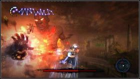 Strzelaj do niej cały czas rakietami [1], a w pewnym momencie zostaniesz podniesiony w powietrze - Dobra wersja zakończenia | Zakończenie nieSławny inFamous 2 - nieSławny: inFamous 2 - poradnik do gry