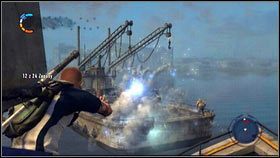 Jest to kolejne zadanie polegające na wyrzuceniu za burtę towarów znajdujących się na łodziach - Pozostałe zadania | New Marais | nieSławny inFamous 2 - nieSławny: inFamous 2 - poradnik do gry