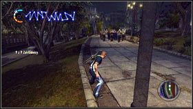 Zatroskana obywatelka poprosi cię o uratowanie porwanych przez Milicję cywili [1] - Parada policji | Ascension Parish | nieSławny inFamous 2 - nieSławny: inFamous 2 - poradnik do gry