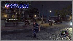 Gdy cię zauważą, zacznij biec do wyjściowej bramy [1] - W imię nauki | Ascension Parish | nieSławny inFamous 2 - nieSławny: inFamous 2 - poradnik do gry