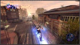 Po rozmowie z jednym z mieszkańców miasta [1], udaj się do zaznaczonego na mapie punktu, gdzie ukrywa się mutant - Pozostałe zadania | Ascension Parish | nieSławny inFamous 2 - nieSławny: inFamous 2 - poradnik do gry