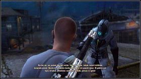 Kuo poinformuje cię o jednym z Lodowych Żołnierzy, który chce się z tobą spotkać na dachu zaznaczonego budynku [1] - Niecodzienni sojusznicy | Flood Town | nieSławny inFamous 2 - nieSławny: inFamous 2 - poradnik do gry