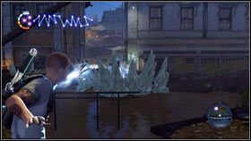 Na końcu pojawi się również potężny Miażdżyciel - Lodołamacz | Flood Town | nieSławny inFamous 2 - nieSławny: inFamous 2 - poradnik do gry