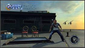 Po rozpoczęciu zadania wejdź za Nix na dach [1] - Zabawa w Bohatera | Gas Works | nieSławny inFamous 2 - nieSławny: inFamous 2 - poradnik do gry