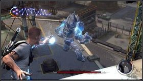 Staraj się wykańczać ich z dużej odległości, aby nadal zabijali się między sobą [1] - Upadek z wysokości | Gas Works | nieSławny inFamous 2 - nieSławny: inFamous 2 - poradnik do gry