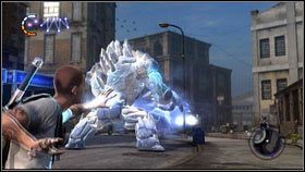 Razem z Kuo odszukaj Lodowego Żołnierza, z którym do tej pory współpracowałeś [1] - Eutanazja | Gas Works | nieSławny inFamous 2 - nieSławny: inFamous 2 - poradnik do gry