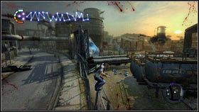 Udaj się do zaznaczonego na mapie punktu i spotkaj się z rebeliantami [1] - Lodowa burza | Gas Works | nieSławny inFamous 2 - nieSławny: inFamous 2 - poradnik do gry