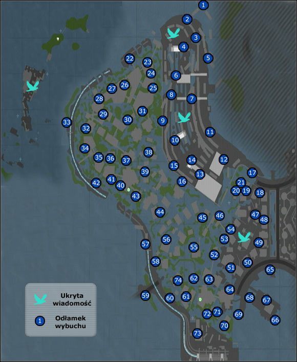 1 - Flood Town (46-60) | Odłamki wybuchu | nieSławny inFamous 2 - nieSławny: inFamous 2 - poradnik do gry