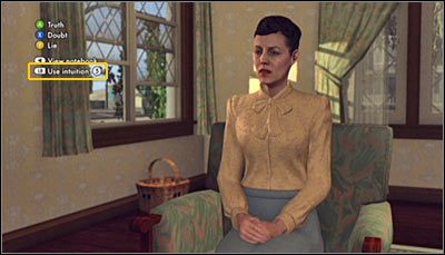 Punkty intuicji (Intuition Points) to nic innego jak darmowe podpowiedzi, których działanie polega na odsłanianiu dowodów rzeczowych oraz właśnie na automatycznym wybieraniu właściwych reakcji bohatera podczas przesłuchań - The Hunch | Fabuła - Dodatkowe | Osiągnięcia w LA Noire - L.A. Noire - poradnik do gry