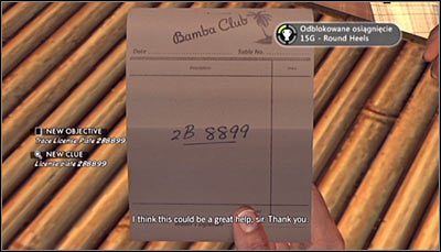 Dick McColl to właściciel klubu Bamba i miejsce to odwiedza się w początkowej części śledztwa - Pozostałe osiągnięcia | Fabuła - Dodatkowe | Osiągnięcia w LA Noire - L.A. Noire - poradnik do gry