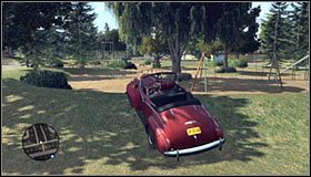 Do oznaczonego byłoby dobrze byłoby podjechać od północy, wybierając ścieżkę między budynkami #1 - Hollywoodland (taśmy 14-23) | Eksploracja | Osiągnięcia w LA Noire - L.A. Noire - poradnik do gry