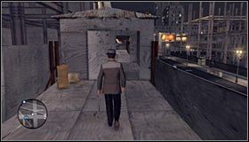 Po dotarciu na górę pozostań na zewnętrznych jasnych balkonikach, biegnąc prosto #1 i następnie skręcając w lewo - Hollywoodland (taśmy 35-50) | Eksploracja | Osiągnięcia w LA Noire - L.A. Noire - poradnik do gry