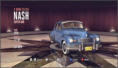 Odnajdywanie: Pojazd ten można odnaleźć podczas przemierzania dzielnic Central i Downtown - Kategoria 2-Door (Pojazdy dwudrzwiowe 14-25) | Samochody w LA Noire - L.A. Noire - poradnik do gry