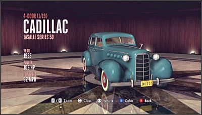 Odnajdywanie: Pojazd ten można odnaleźć podczas przemierzania dzielnic Downtown i Westlake - Kategoria 4-Door (Pojazdy czterodrzwiowe 01-09) | Samochody w LA Noire - L.A. Noire - poradnik do gry