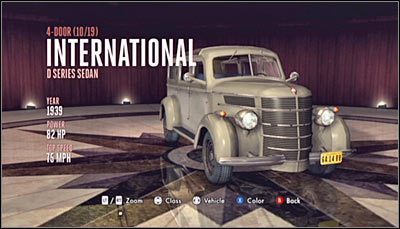 Odnajdywanie: Pojazd ten można odnaleźć podczas przemierzania dzielnicy Downtown - Kategoria 4-Door (Pojazdy czterodrzwiowe 10-19) | Samochody w LA Noire - L.A. Noire - poradnik do gry