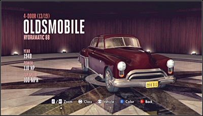 Odnajdywanie: Pojazd ten można odnaleźć podczas przemierzania dzielnic Central i Downtown - Kategoria 4-Door (Pojazdy czterodrzwiowe 10-19) | Samochody w LA Noire - L.A. Noire - poradnik do gry