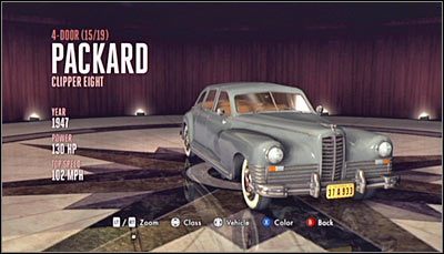 Odnajdywanie: Pojazd ten można odnaleźć podczas przemierzania dzielnic Central i Downtown - Kategoria 4-Door (Pojazdy czterodrzwiowe 10-19) | Samochody w LA Noire - L.A. Noire - poradnik do gry