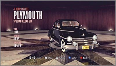 Odnajdywanie: Pojazd ten można odnaleźć podczas przemierzania dzielnicy Wilshire - Kategoria 4-Door (Pojazdy czterodrzwiowe 10-19) | Samochody w LA Noire - L.A. Noire - poradnik do gry