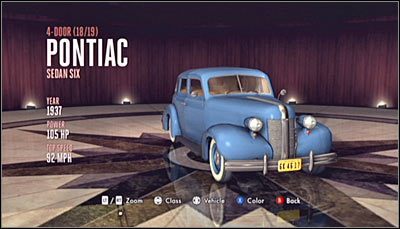 Odnajdywanie: Pojazd ten można odnaleźć podczas przemierzania dzielnic Central i Downtown - Kategoria 4-Door (Pojazdy czterodrzwiowe 10-19) | Samochody w LA Noire - L.A. Noire - poradnik do gry