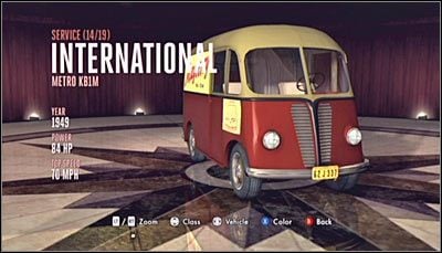 Odnajdywanie: Pojazd ten można odnaleźć podczas przemierzania dzielnicy Wilshire - Kategoria Service (Pojazdy użytkowe 09-19) | Samochody w LA Noire - L.A. Noire - poradnik do gry