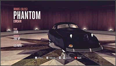 Odnajdywanie: Pojazd ten można odnaleźć w garażu zlokalizowanym w pokazanym na poniższym screenie miejscu - Kategoria Bonus (Pojazdy bonusowe 08-15) | Samochody w LA Noire - L.A. Noire - poradnik do gry