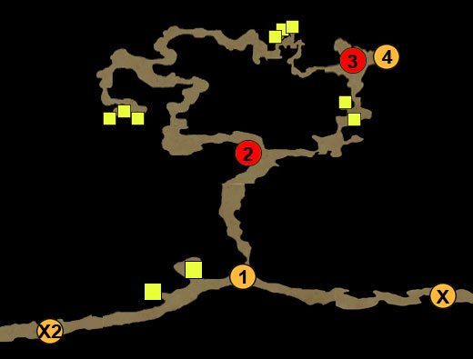 X - przejście do Kruczego Potoku - Akt 1 - mapy | Akt 1 | Dungeon Siege III - Dungeon Siege III - poradnik do gry